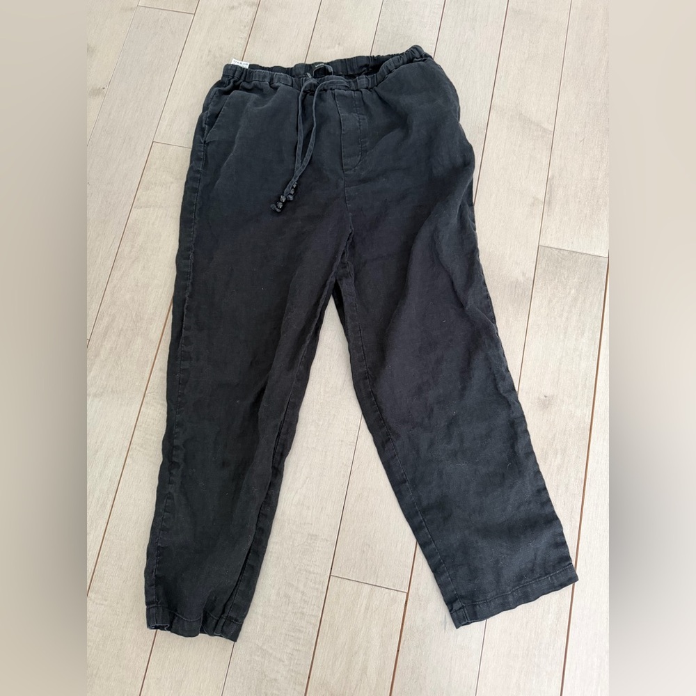 100% Linen Mango Trousers